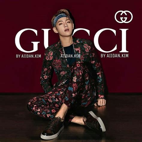 bts gucci outfits|kim taehyung gucci model.